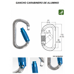 Carabinero de aluminio 1